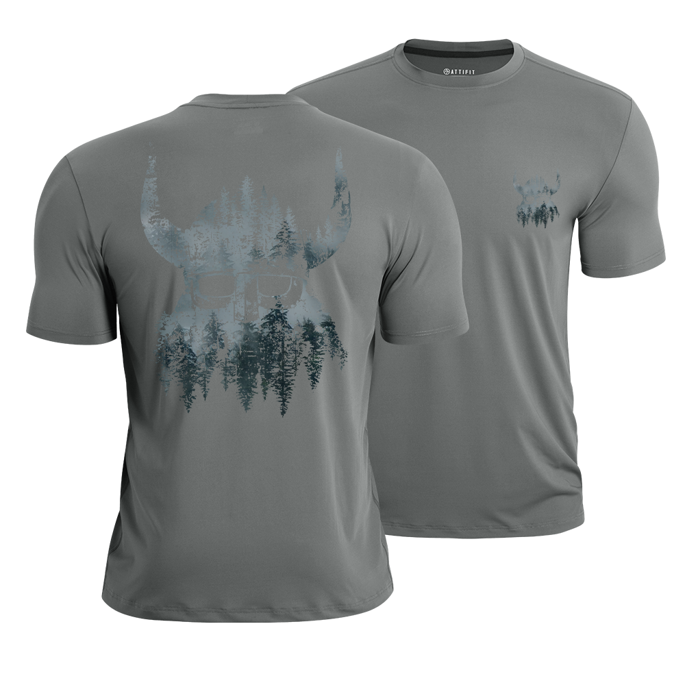 Horned Forest Warrior Athletic Quick-Dry T-Shirt