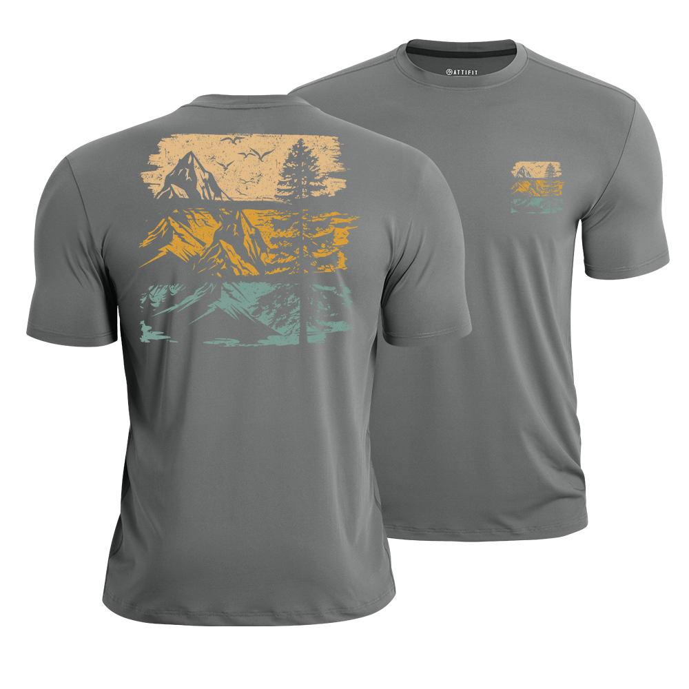Timber Peaks Athletic Quick-Dry T-Shirt