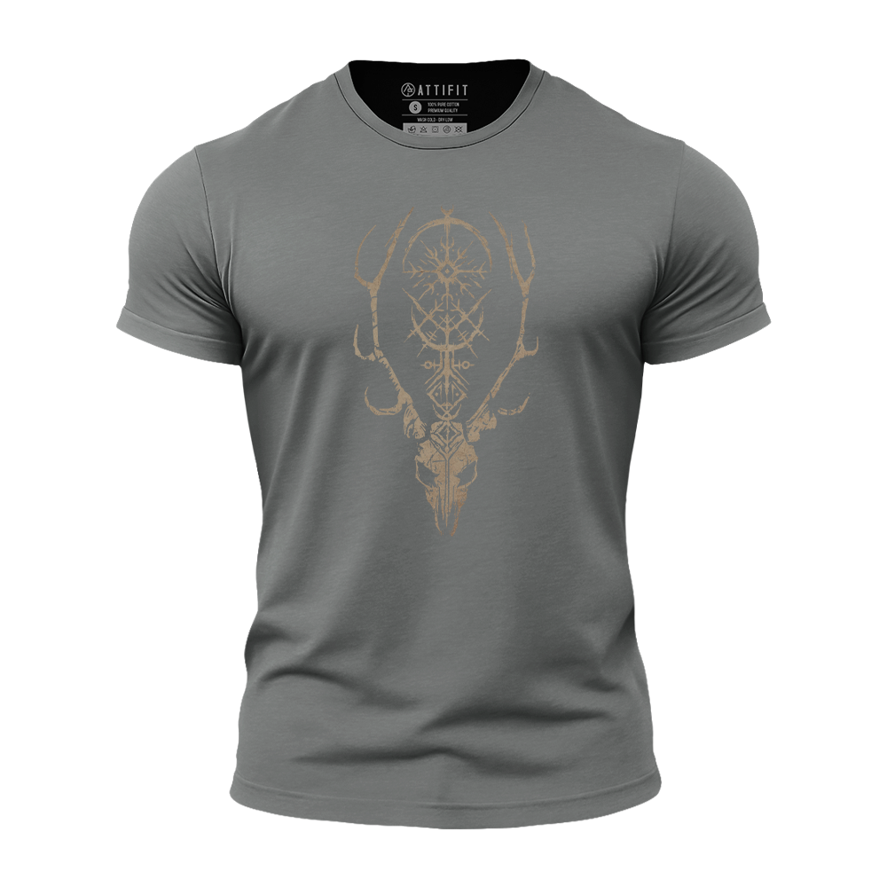 Viking Elk Athletic Quick-Dry T-Shirt
