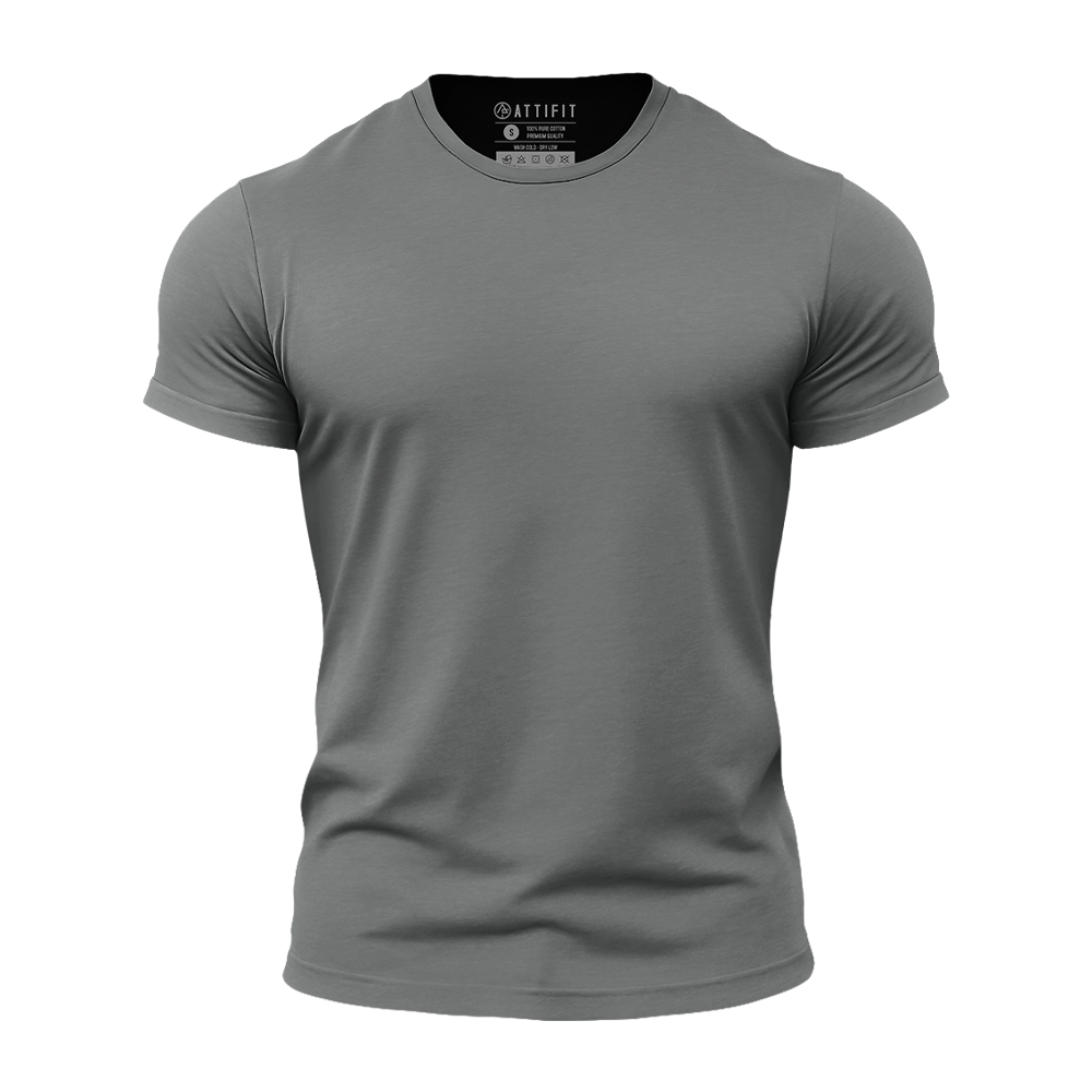 Classic Solid Athletic Quick-Dry T-Shirt