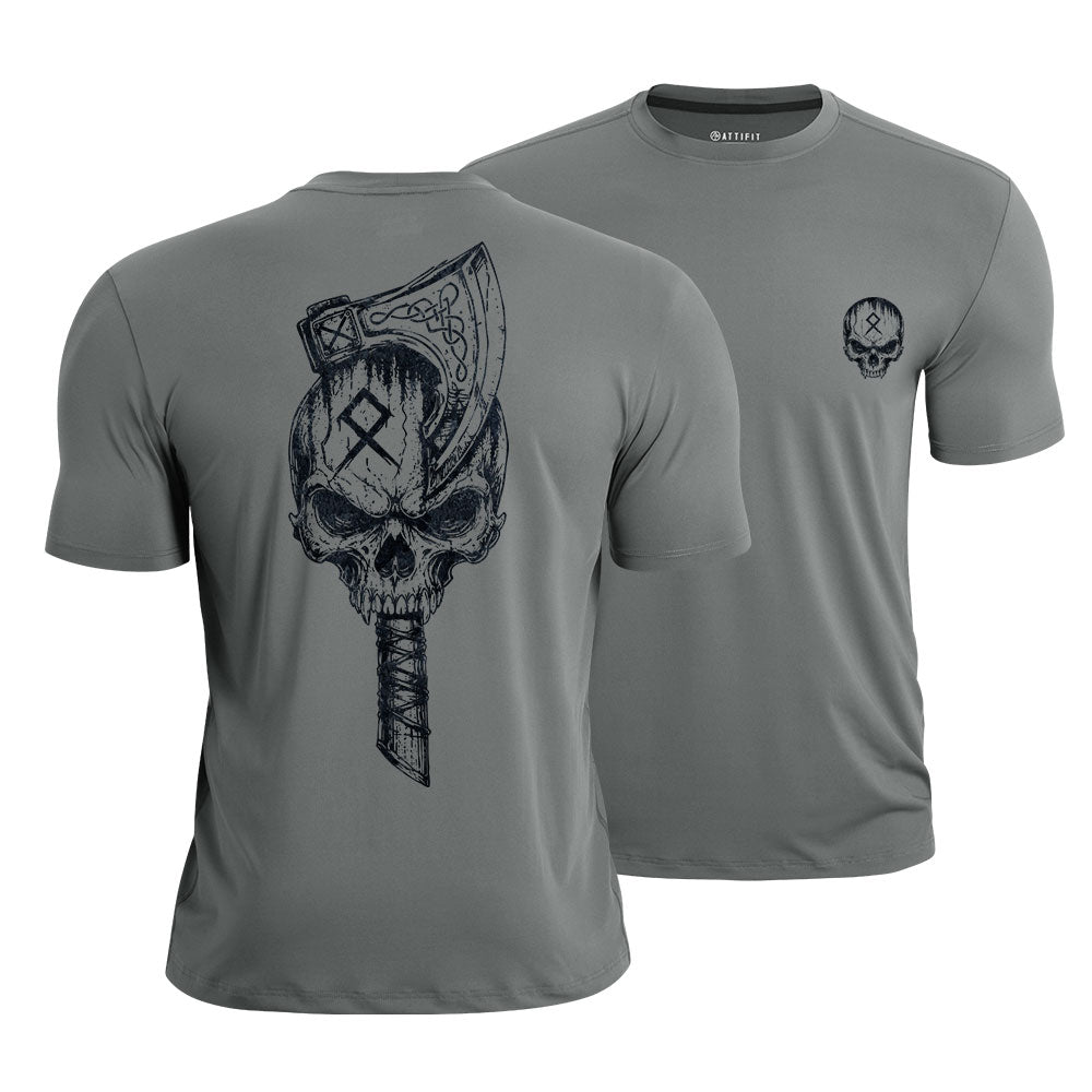 Skull Axe Quick-Dry T-Shirt
