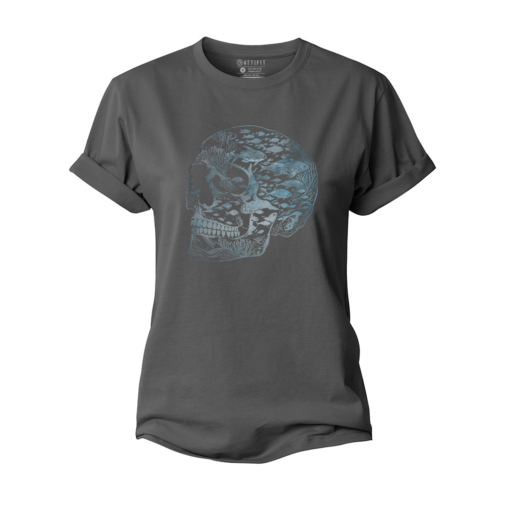 Skull of the Sea Women's Cotton T-Shirt