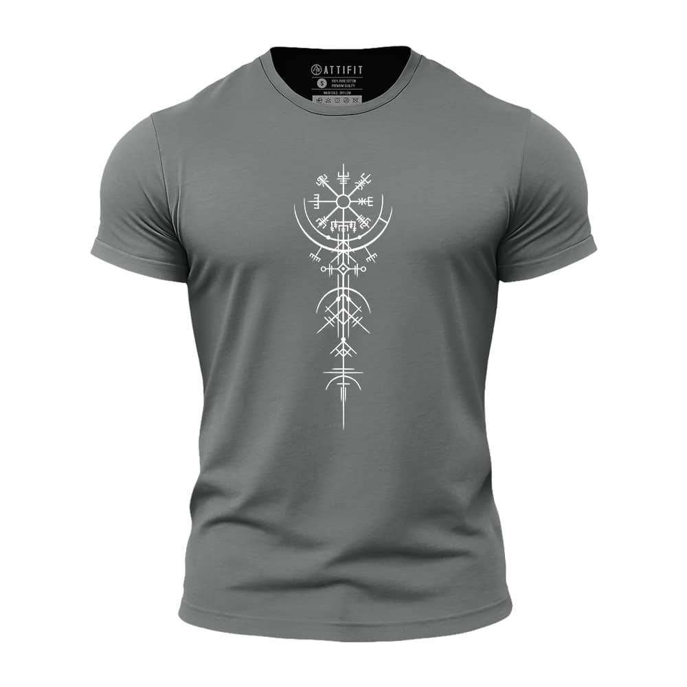 Vikings Compass Athletic Quick-Dry T-Shirt