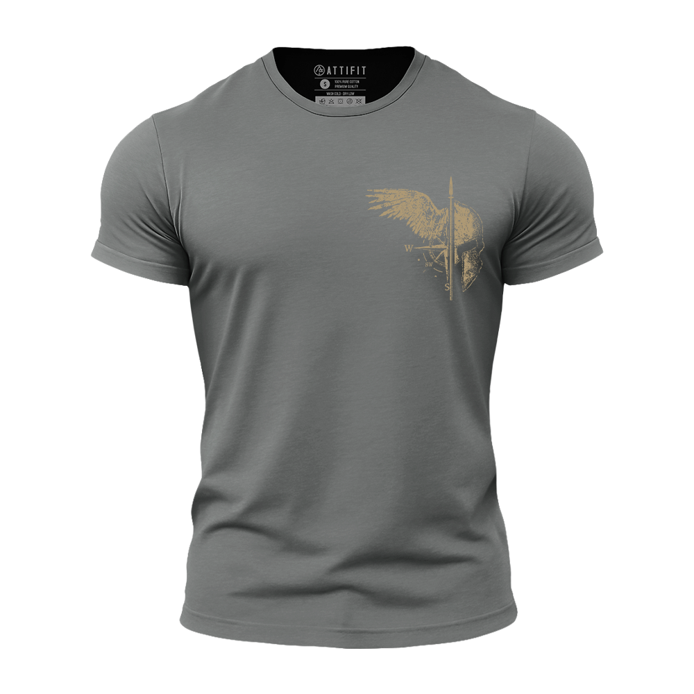 Spartan Wing Athletic Quick-Dry T-Shirt