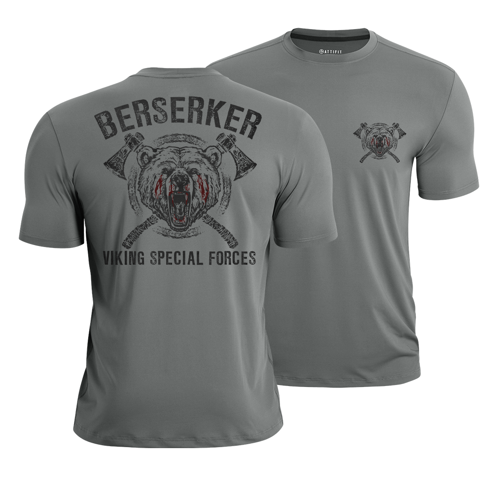 Berserker Bear Athletic Quick-Dry T-Shirt