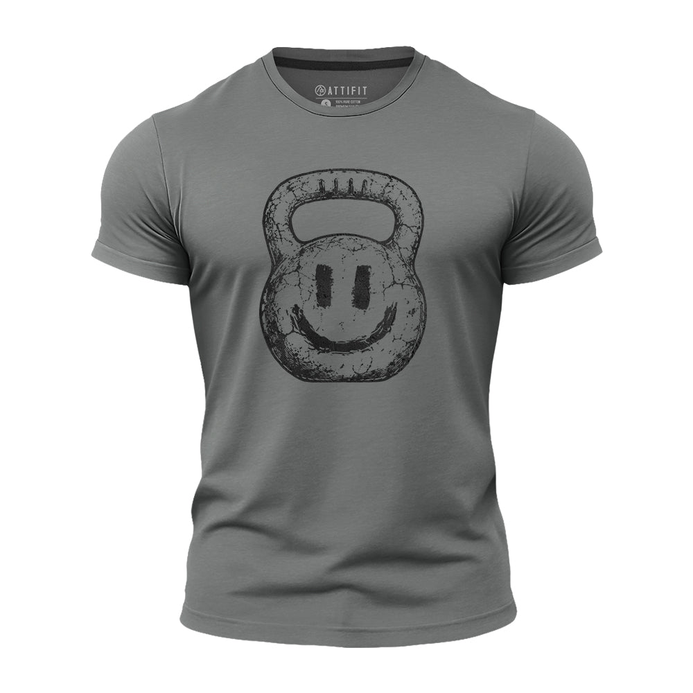 Smiley Gym Weight Quick-Dry T-Shirt