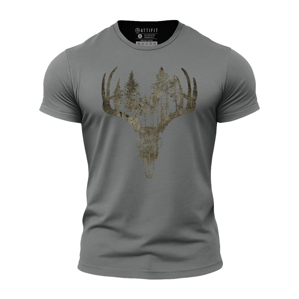 Forest Deer Athletic Quick-Dry T-Shirt