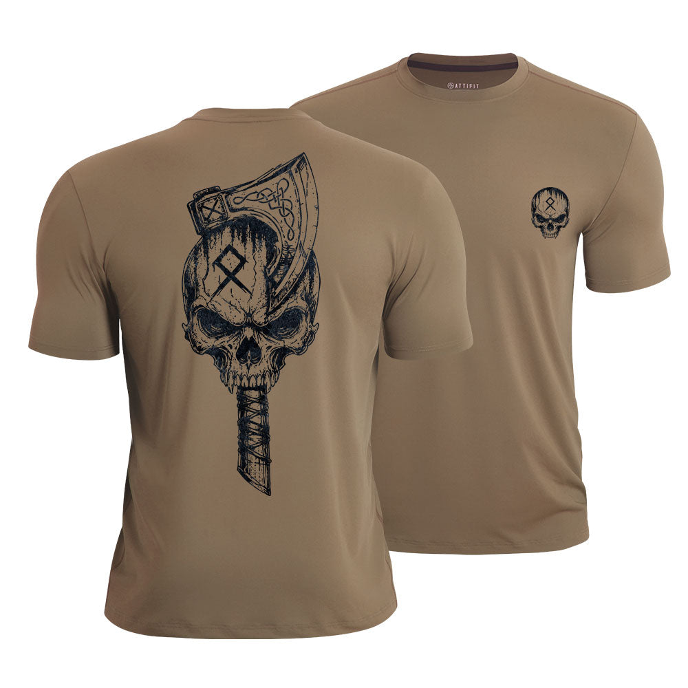 Skull Axe Quick-Dry T-Shirt