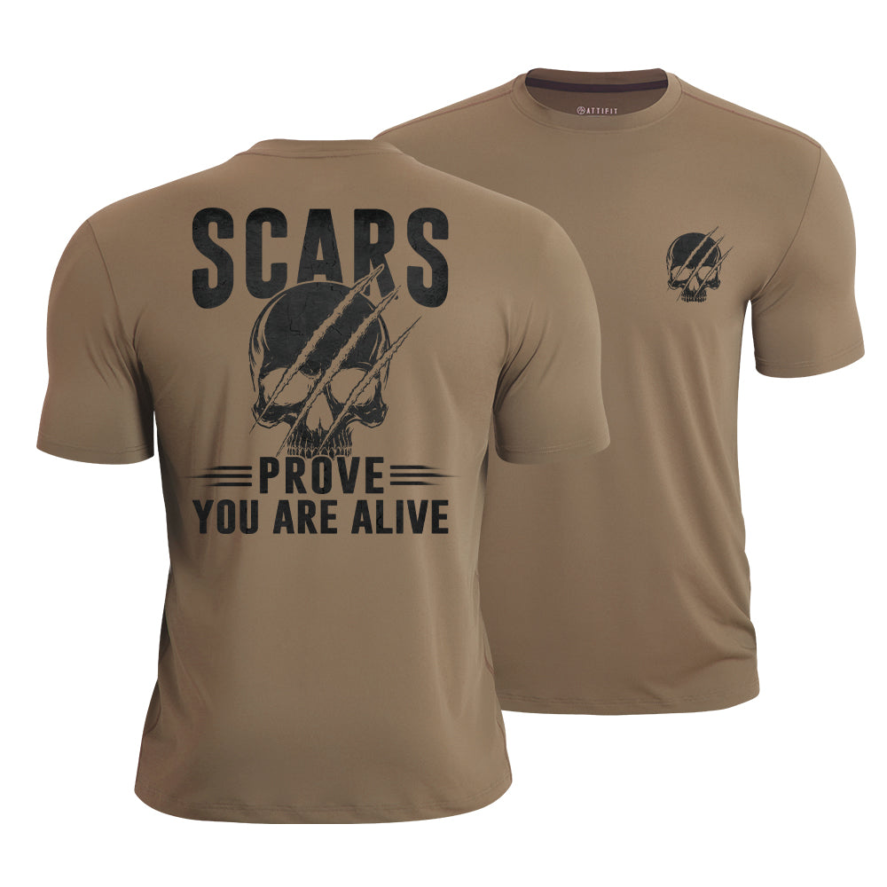 Scars Mean Alive Quick-Dry T-Shirt