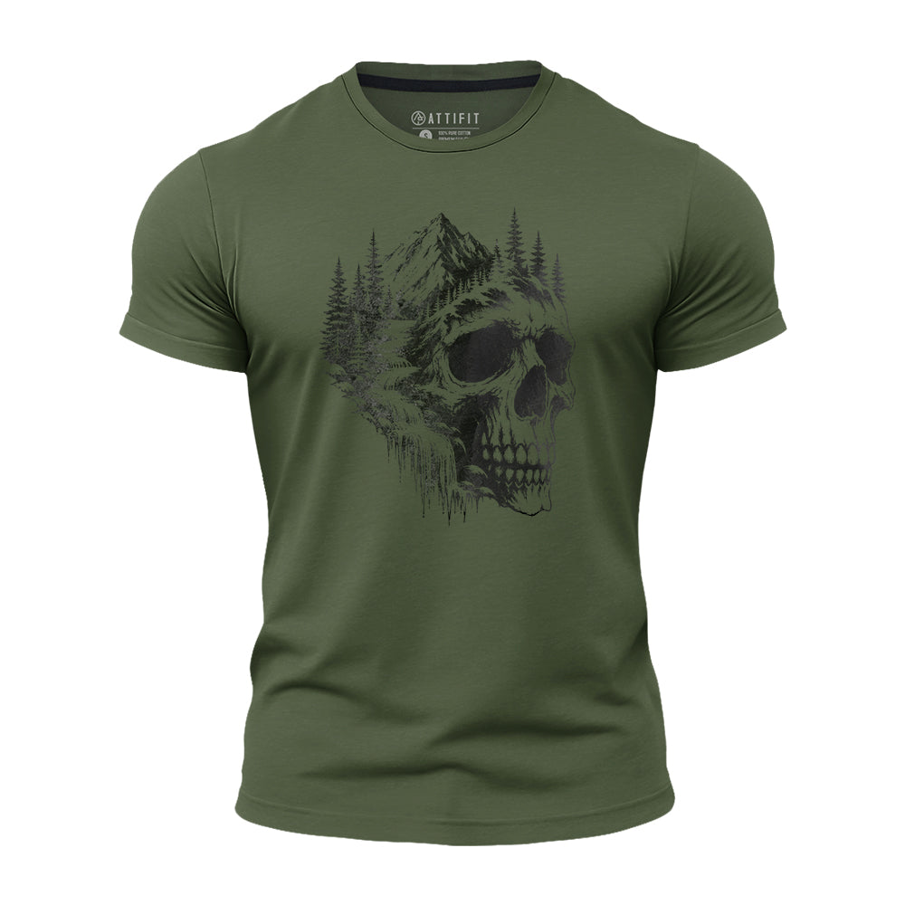 Mountain Skull Wilderness Quick-Dry T-Shirt