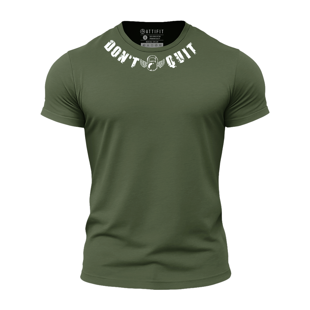 Don't Quit Athletic Quick-Dry T-Shirt