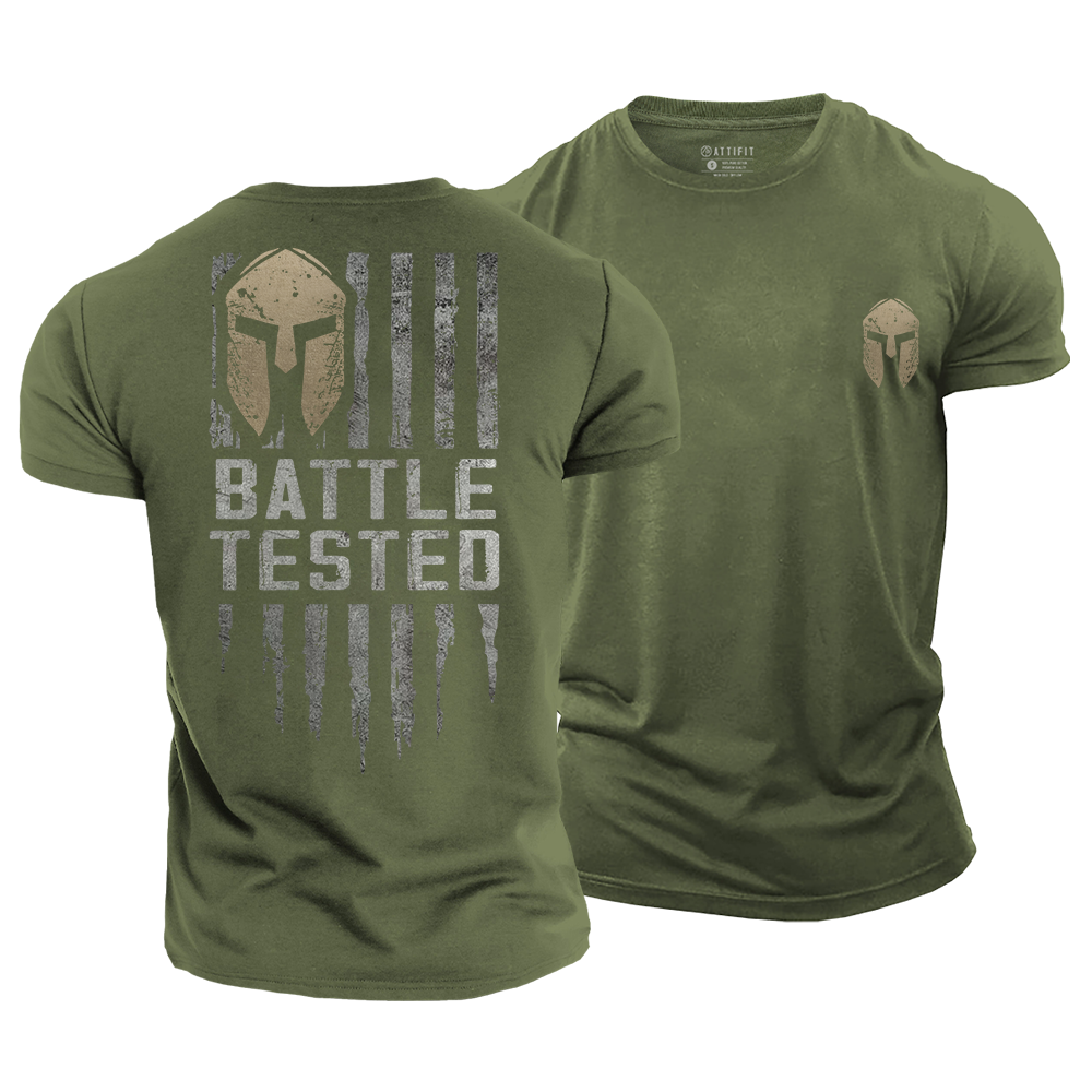 Battle-Tested Spartan Cotton T-Shirt