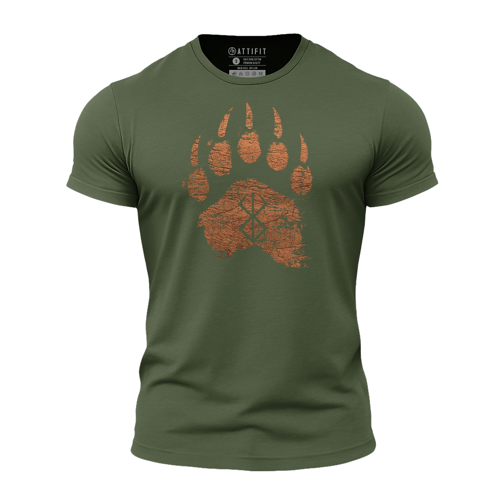 Bears Paw Rune Athletic Quick-Dry T-Shirt