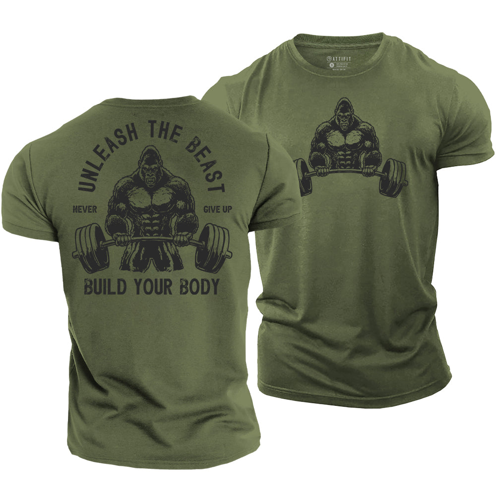 Iron Beast Training Cotton T-Shirt