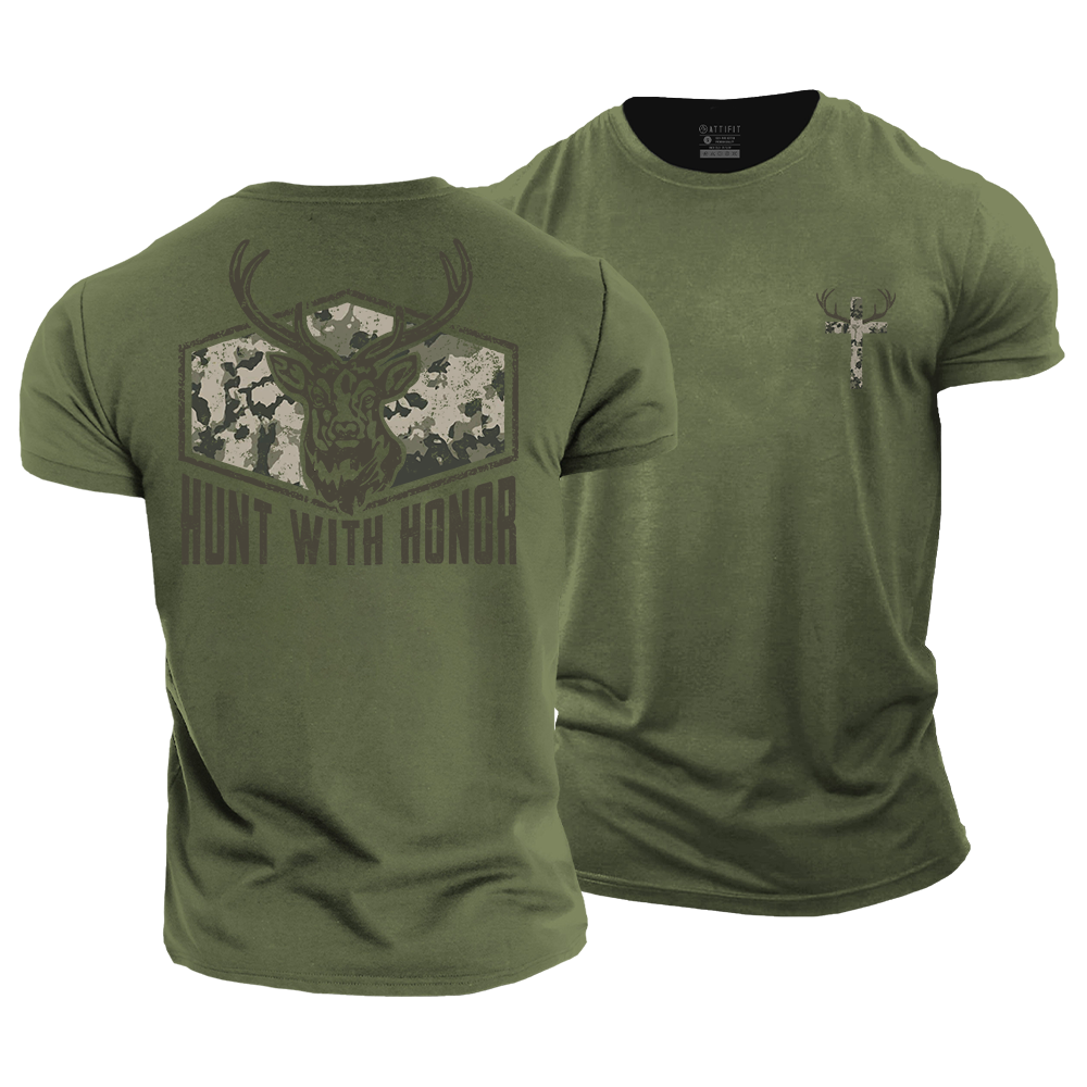 Hunt With Honor Cotton T-Shirt