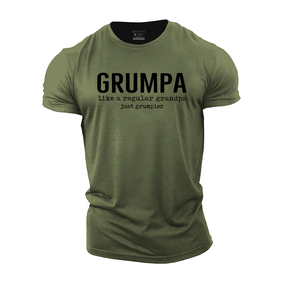 Grumpa like a Regular Grandpa Just Grumpier T-Shirt
