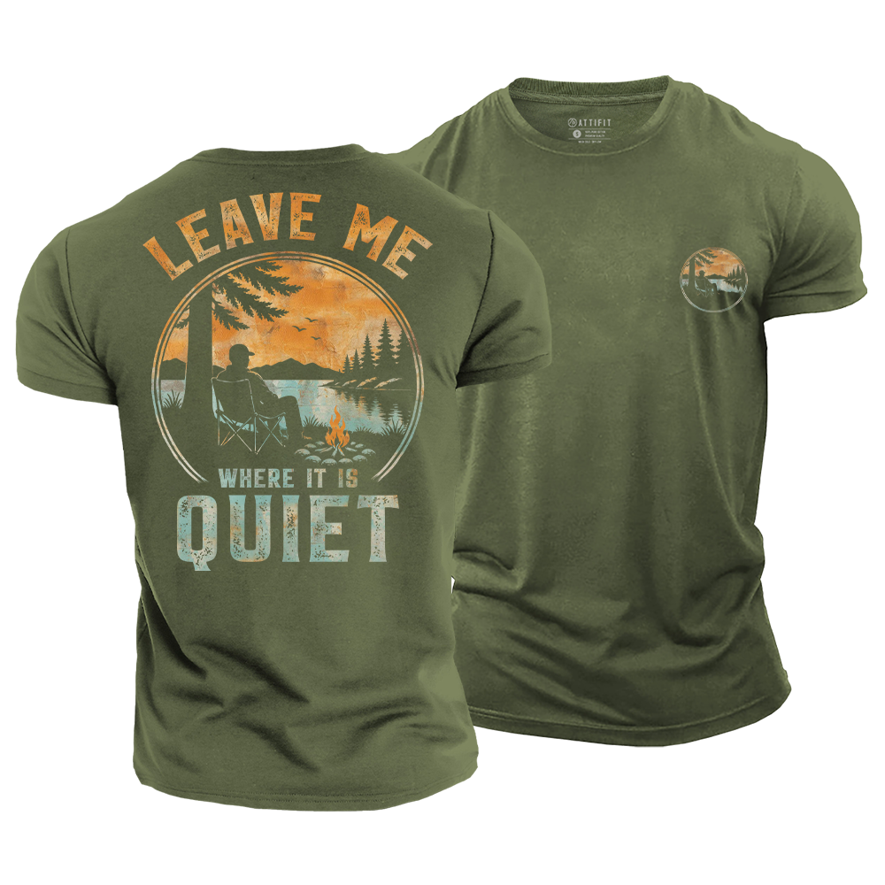 Leave Me in Peace Cotton T-Shirt