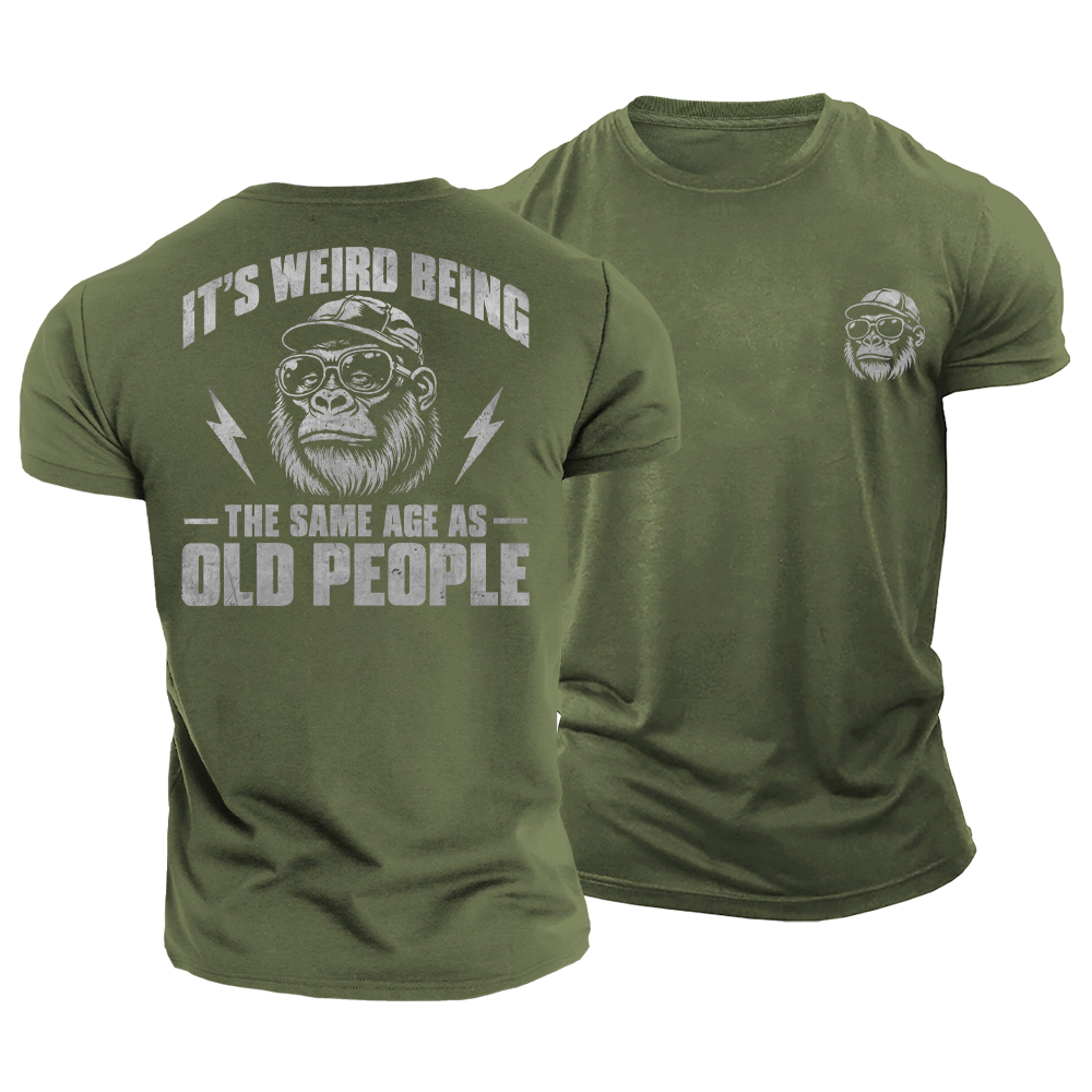 Same Age as Old People Cotton T-Shirt