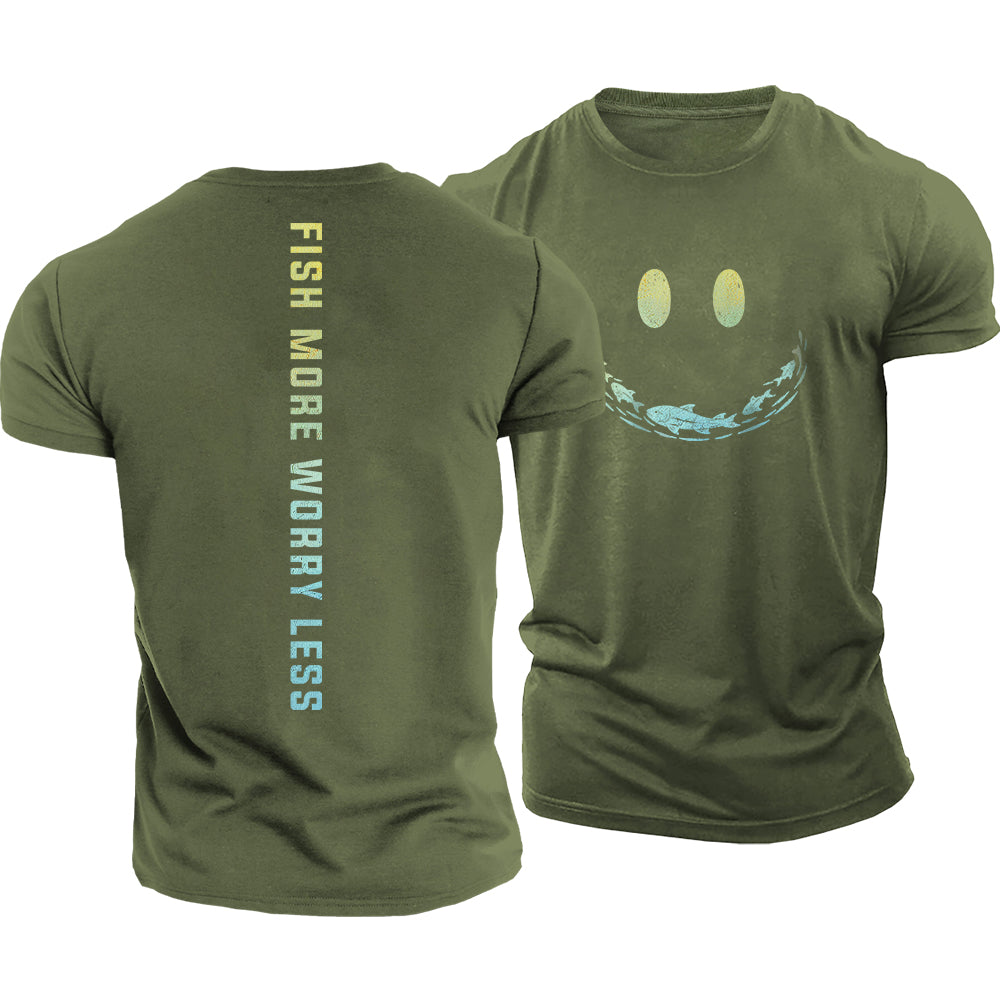 Cast Away the Worry Cotton T-Shirt