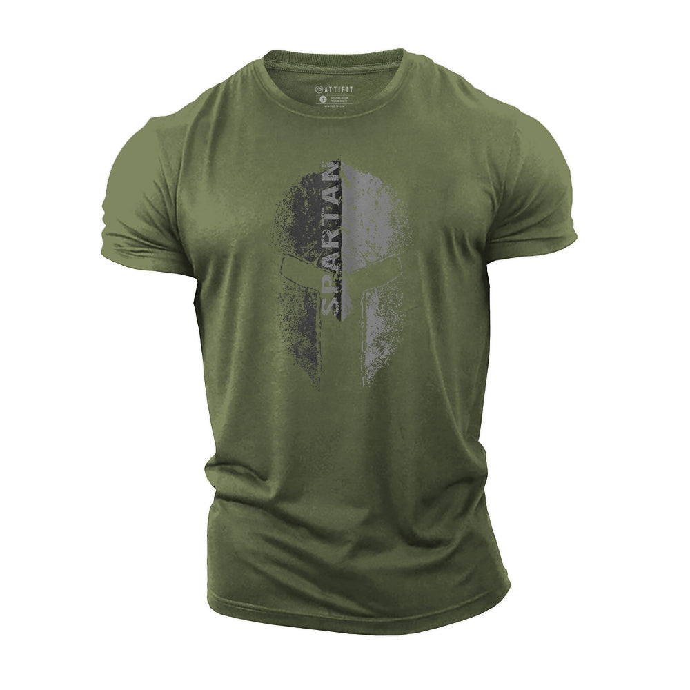 Spartan Helmet Cotton T-Shirt
