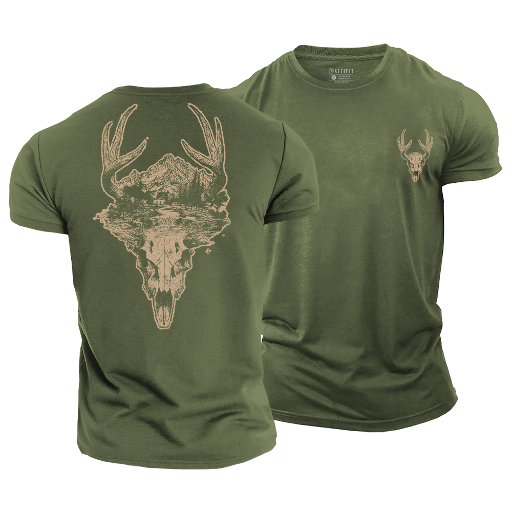 Echoes of the Hunt Cotton T-Shirt