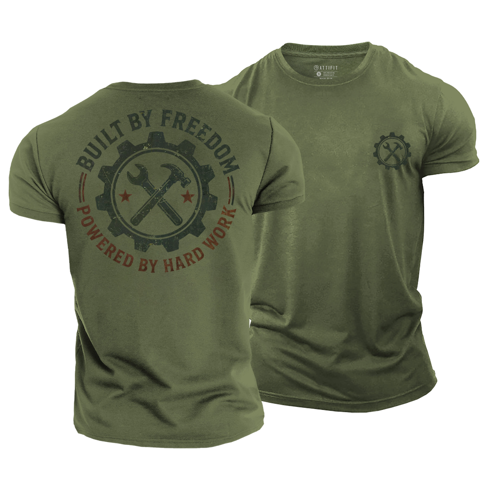 Built on Freedom Cotton T-Shirt