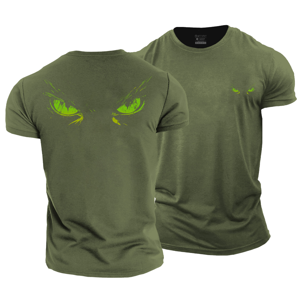 Monster Eyes Cotton T-Shirt