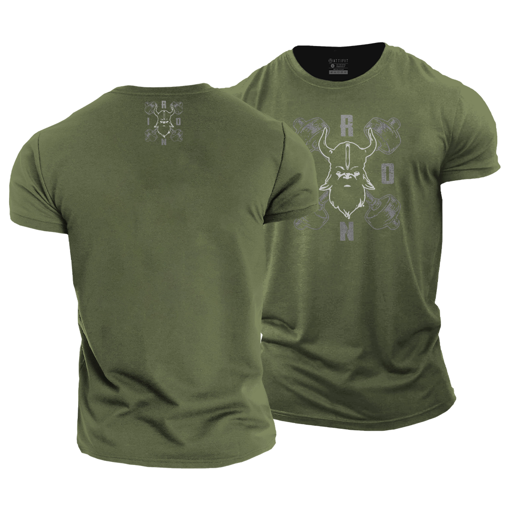 Viking Iron Cotton T-Shirt