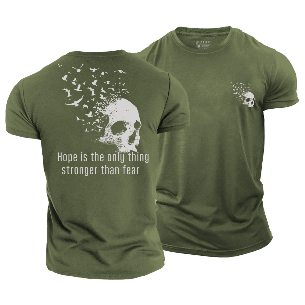 Hope Over Fear Cotton T-Shirt