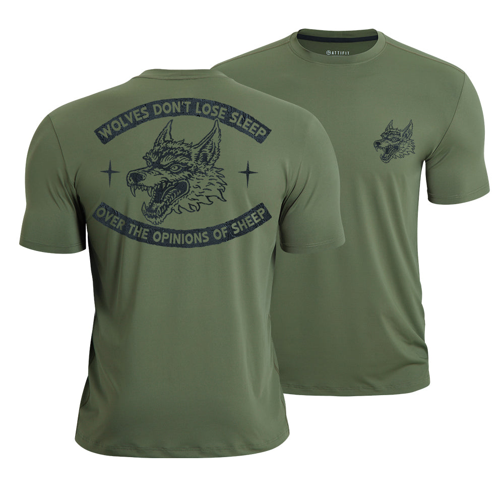 Wolves Don't Lose Sleep over the Opinions of Sheep Quick-Dry T-Shirt