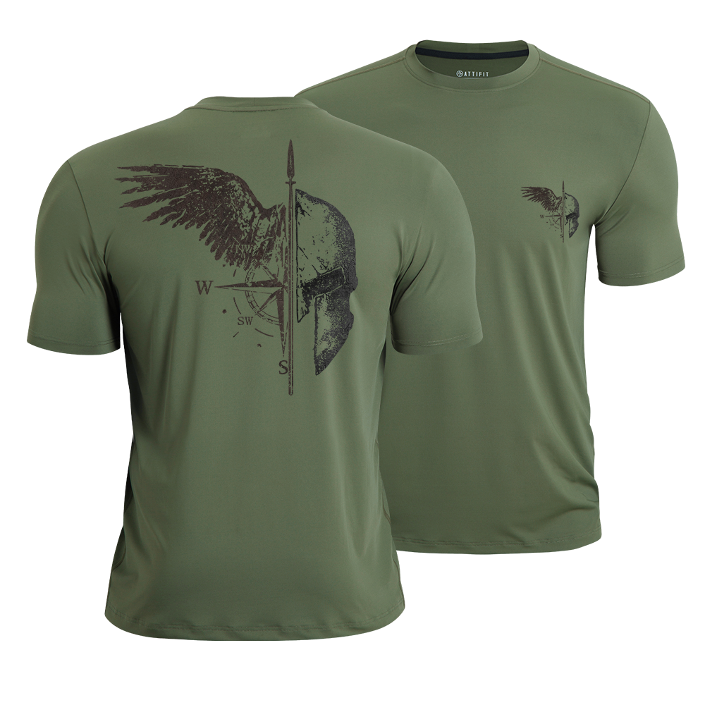 Spartan Warrior Wing Quick-Dry T-Shirt