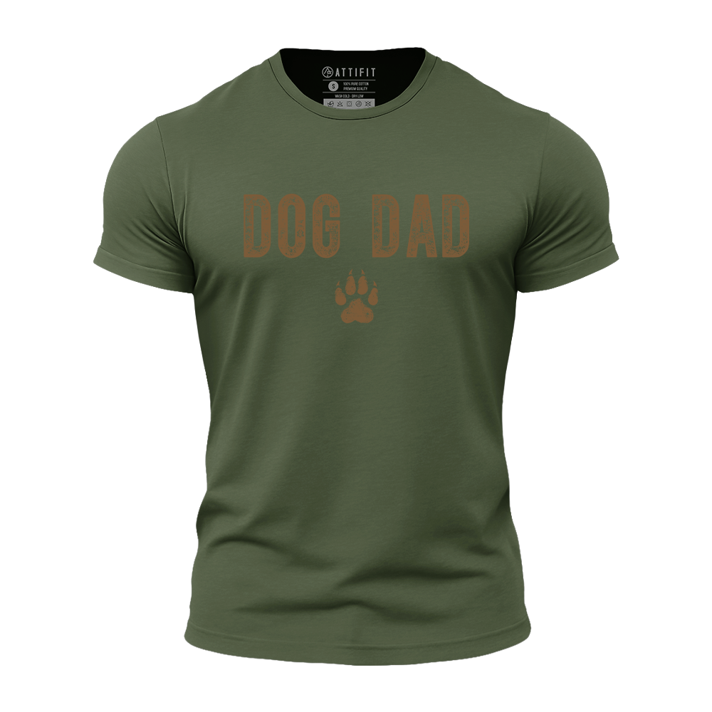 Dog Dad Athletic Quick-Dry T-Shirt