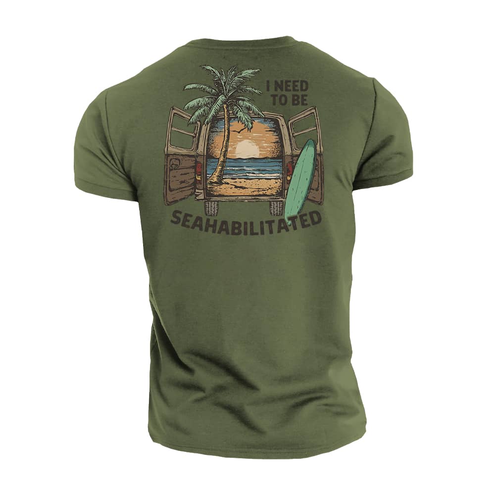 Need Seahabilitated Cotton T-Shirt