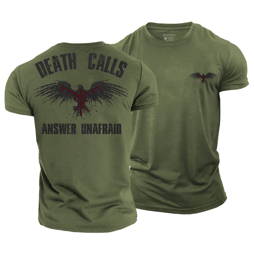 Death Calls Cotton T-Shirt