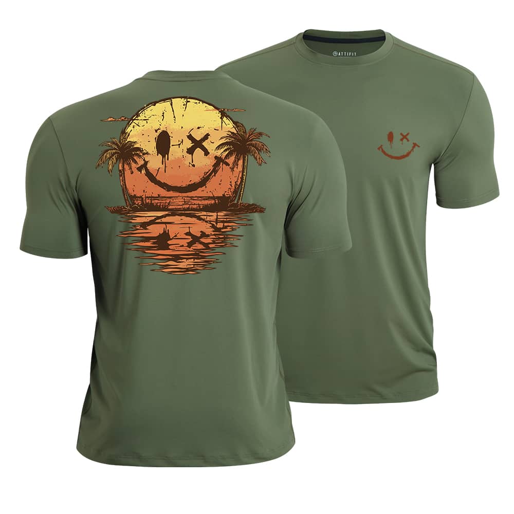 Smiley Sea Quick-Dry T-Shirt