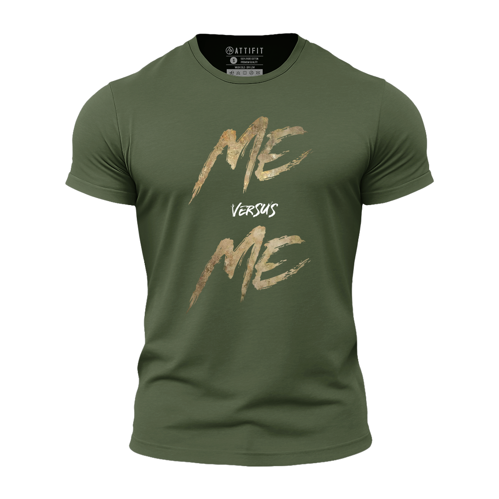 Me Vs Me Athletic Quick-Dry T-Shirt