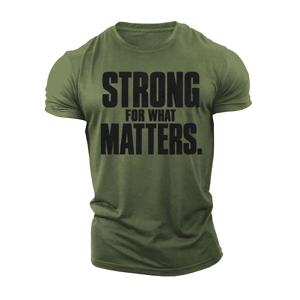 Strength for Life Cotton T-Shirt