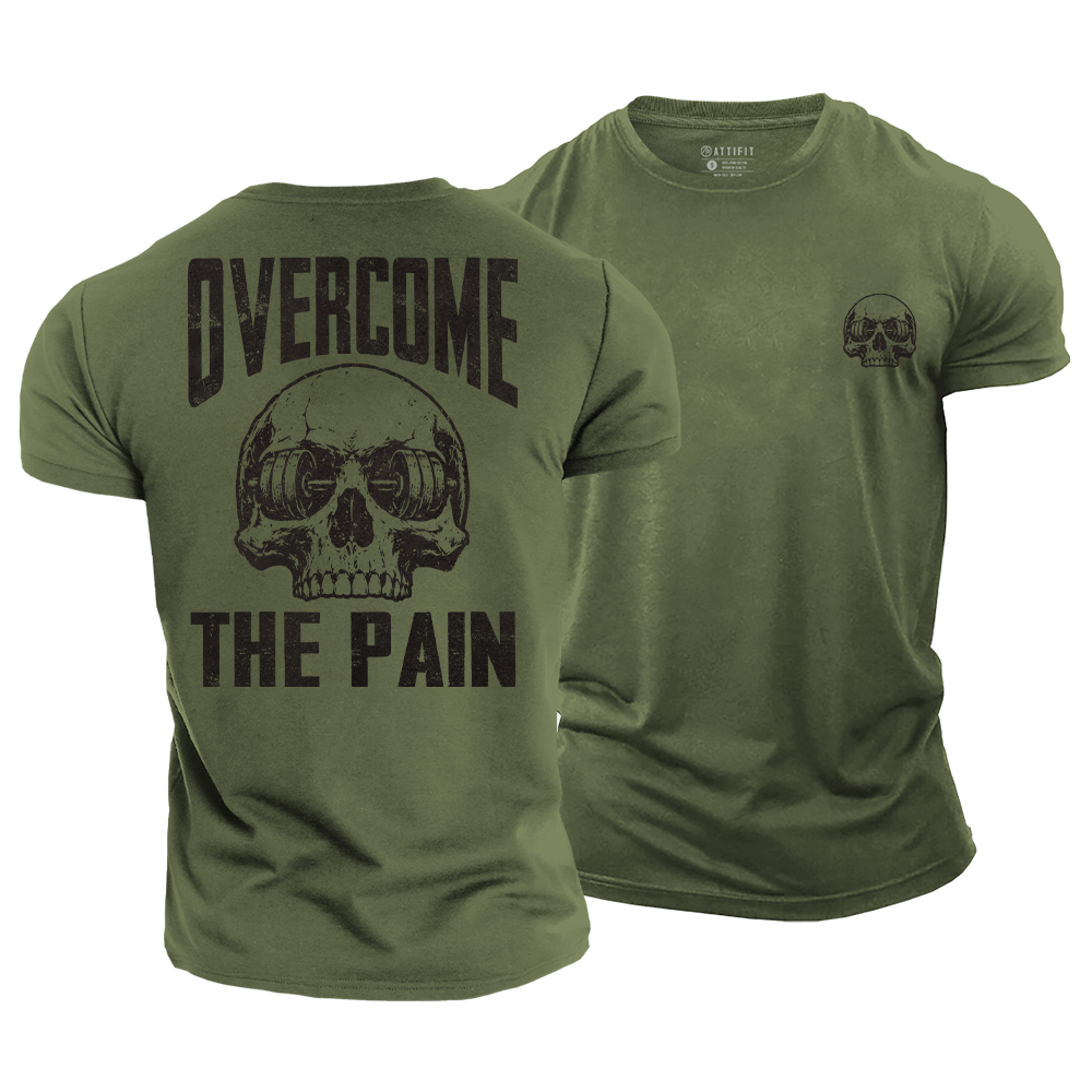 Overcome the Pain Cotton T-Shirt