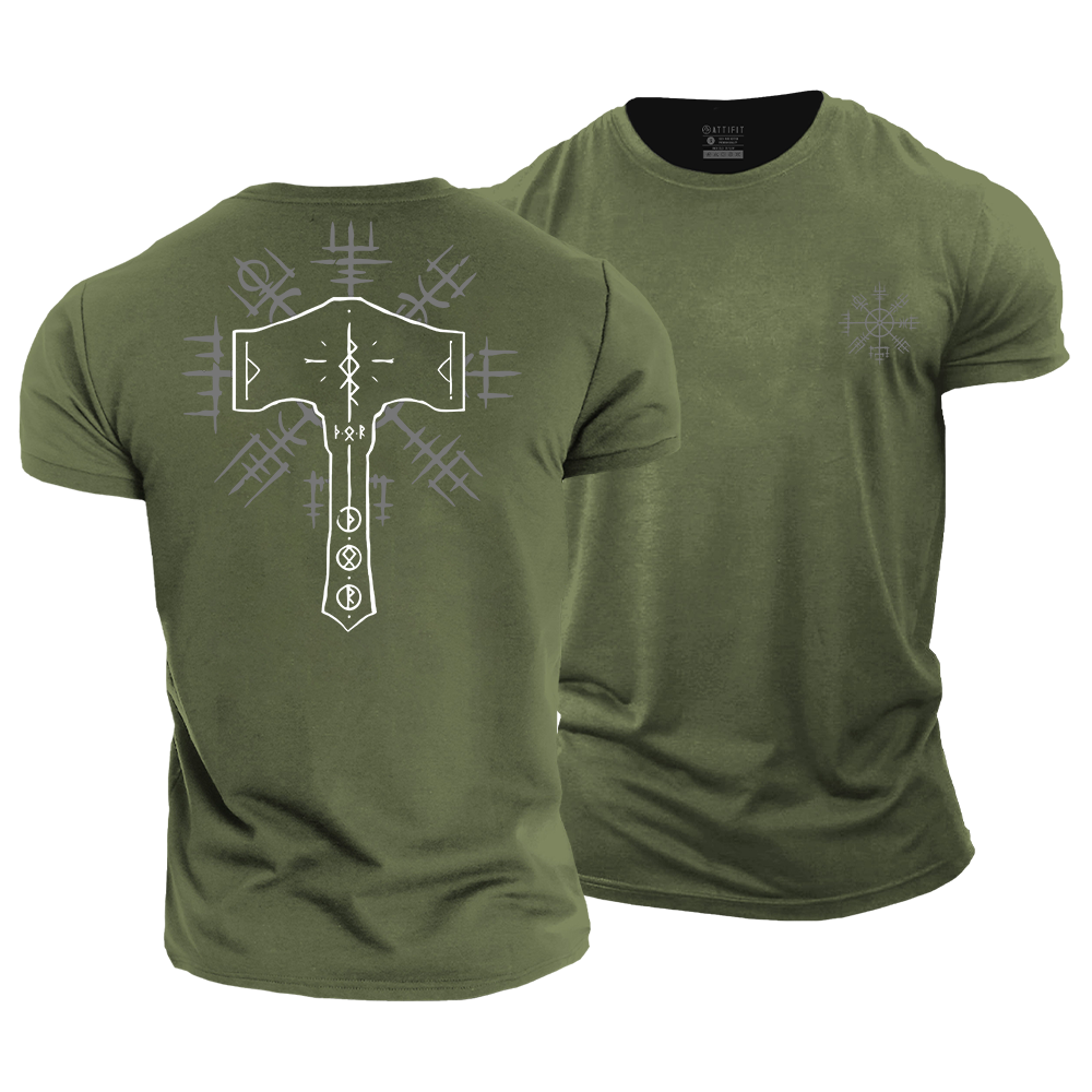 Thor's Hammer Cotton T-Shirt