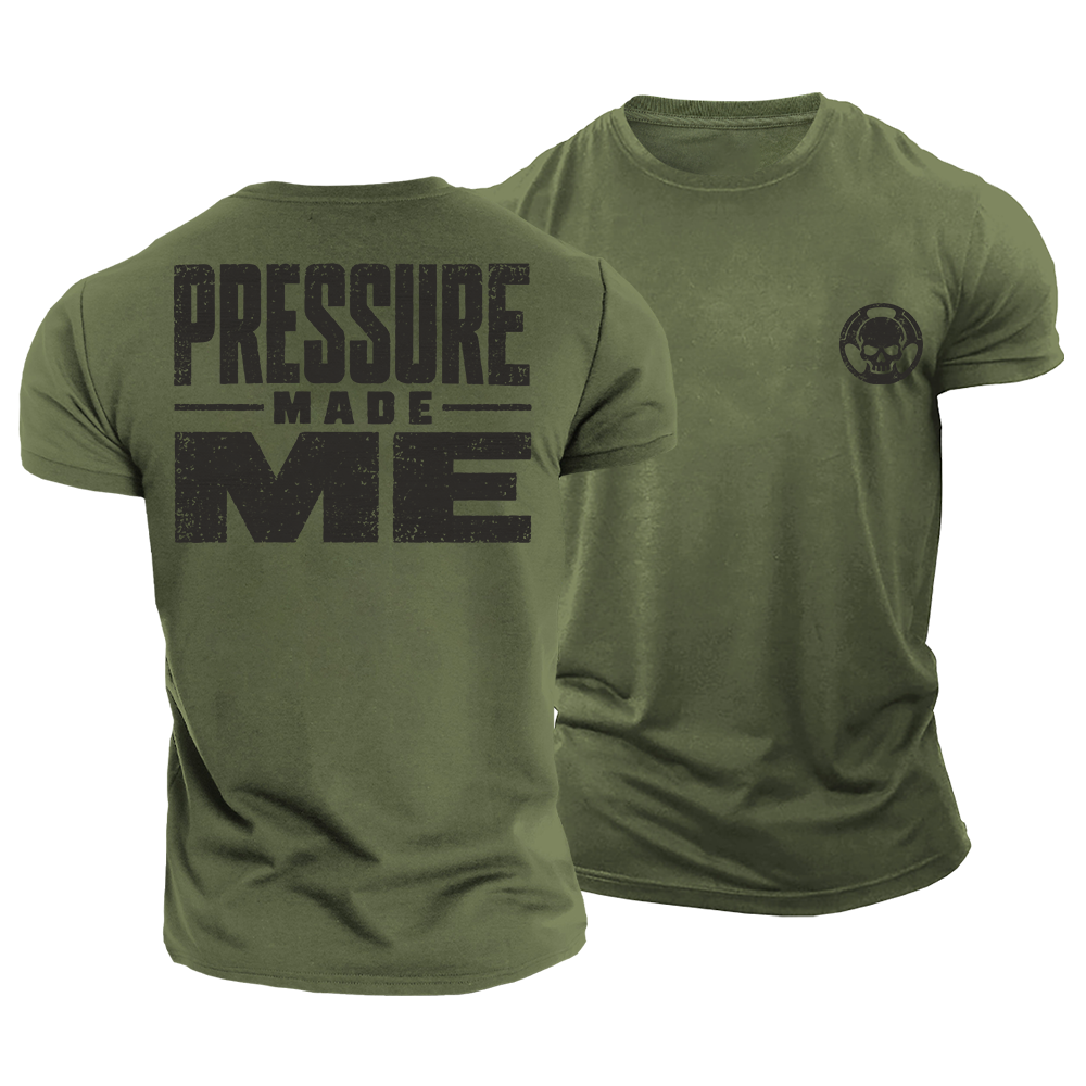 Pressure Made Me Cotton T-Shirt