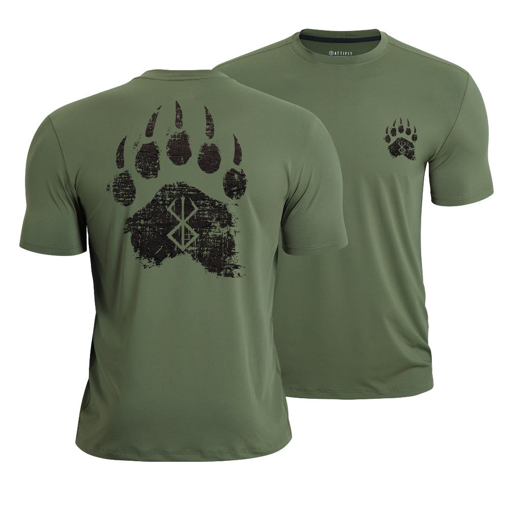 Berserker Rune Bears Paw Quick-Dry T-Shirt