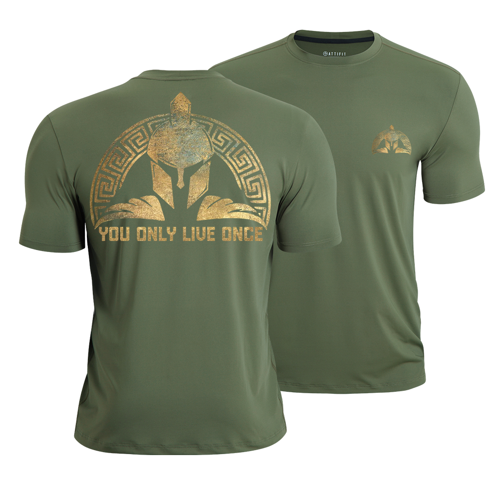 Live like a Spartan Quick-Dry T-Shirt