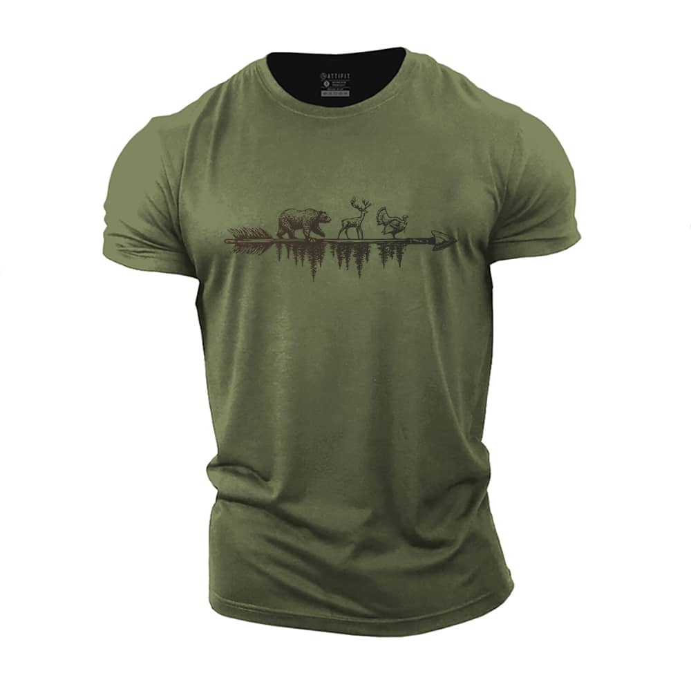 Wildlife On The Arrow Cotton T-Shirt