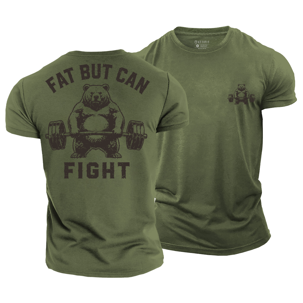 Bear Strength Training Cotton T-Shirt