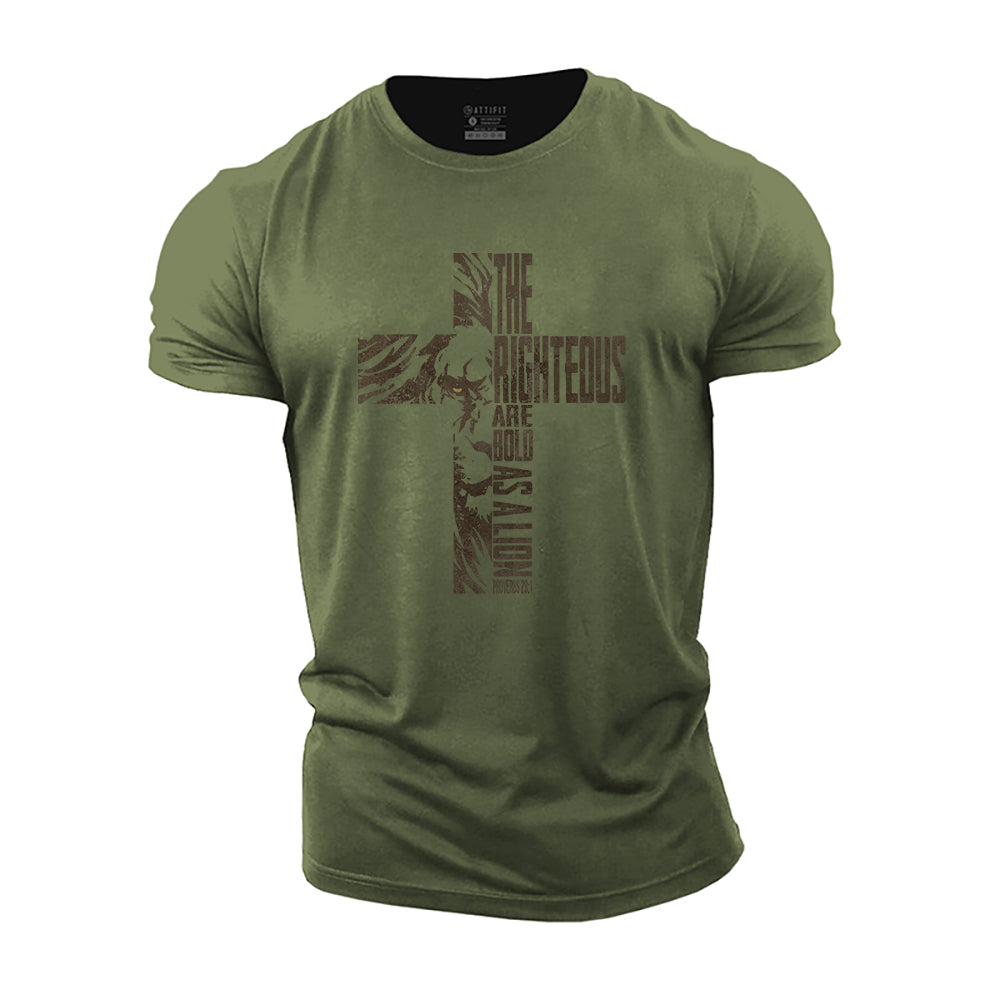 Bold as A Lion Cotton T-Shirt