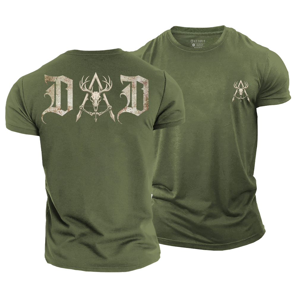 Hunting Dad Cotton T-Shirt