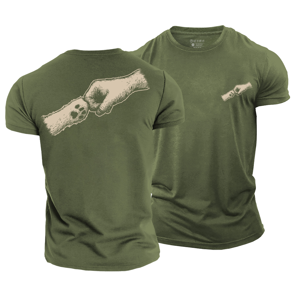 Paws of Loyalty Cotton T-Shirt