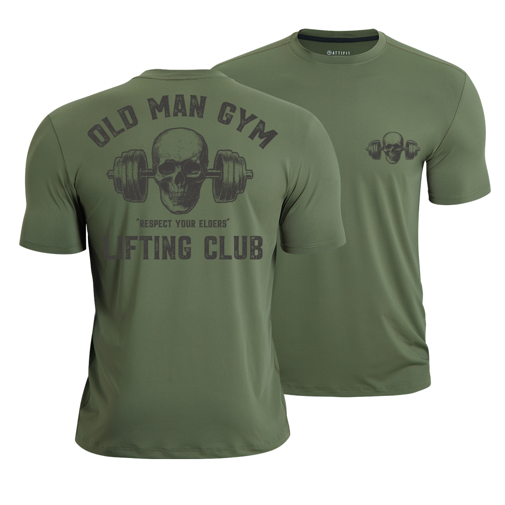 Old Man Gym Athletic Quick-Dry T-Shirt