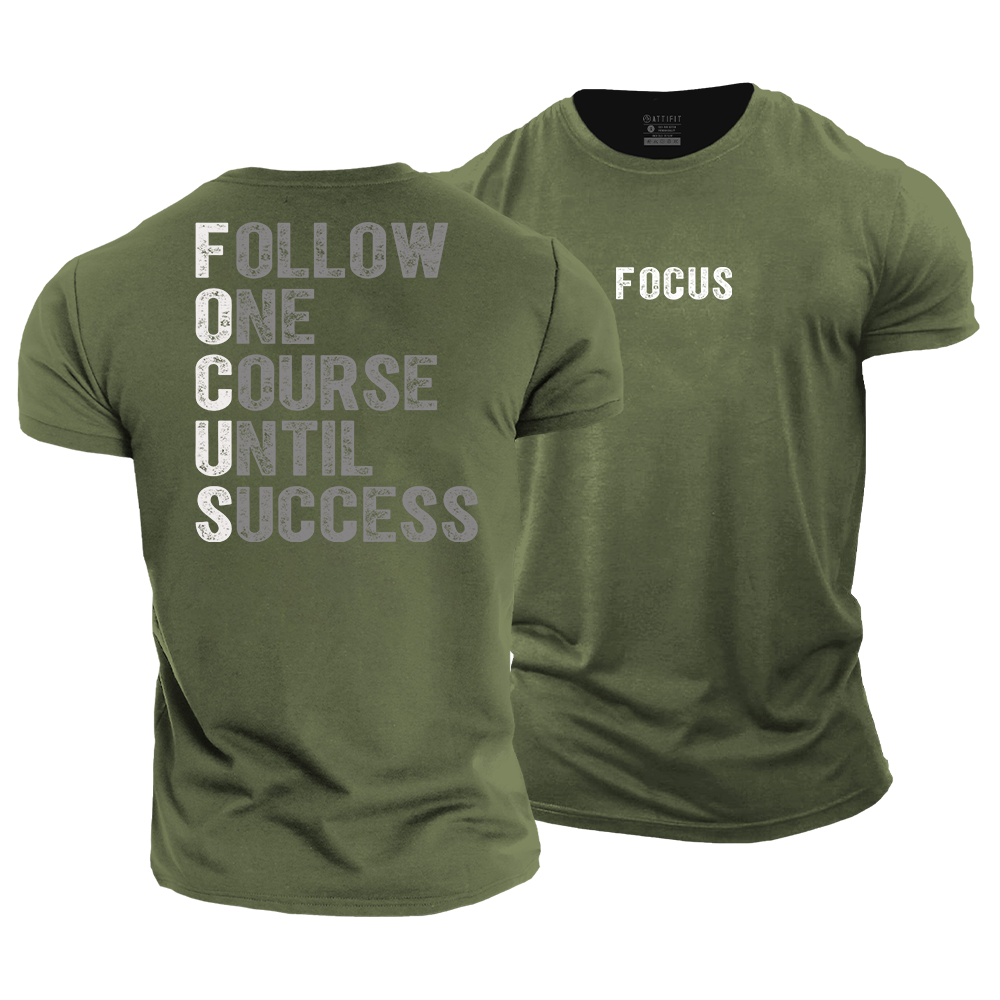 Focus Cotton T-Shirt