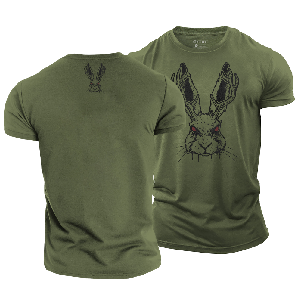 Wikinger-Grafik-T-Shirts aus Baumwolle